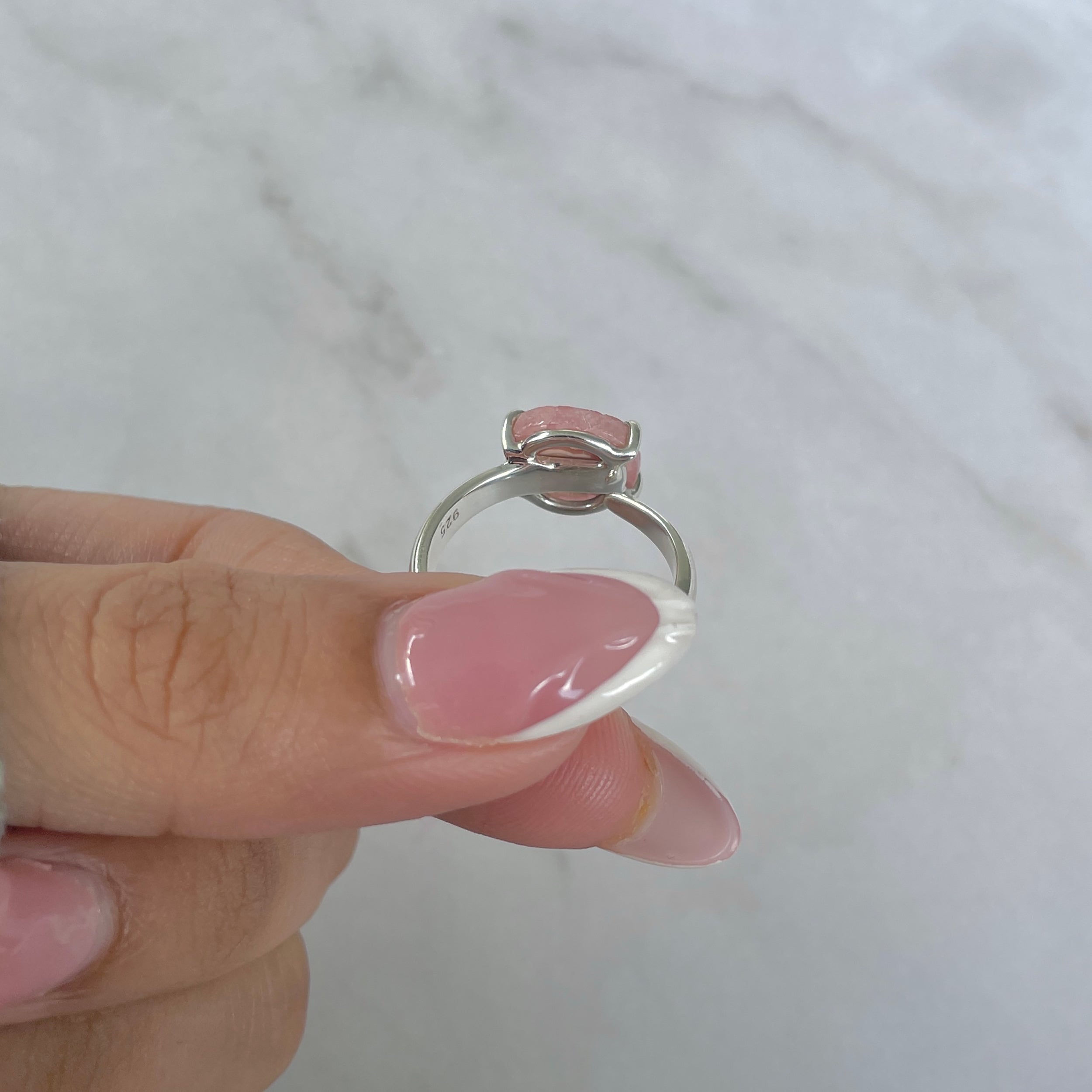 Rhodochrosite Stalactite Ring-(RDC-R-183.)