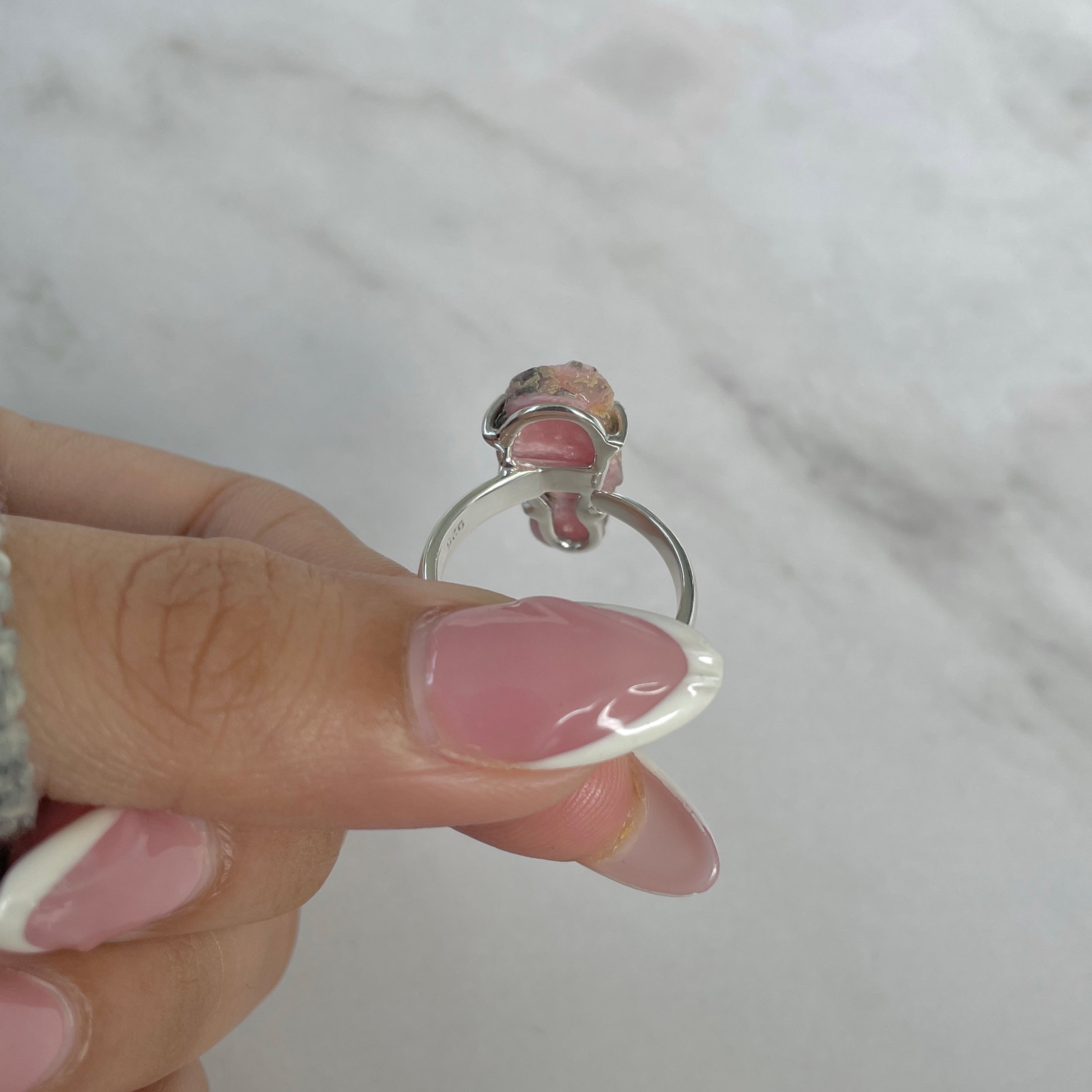 Rhodochrosite Stalactite Ring-(RDC-R-200.)