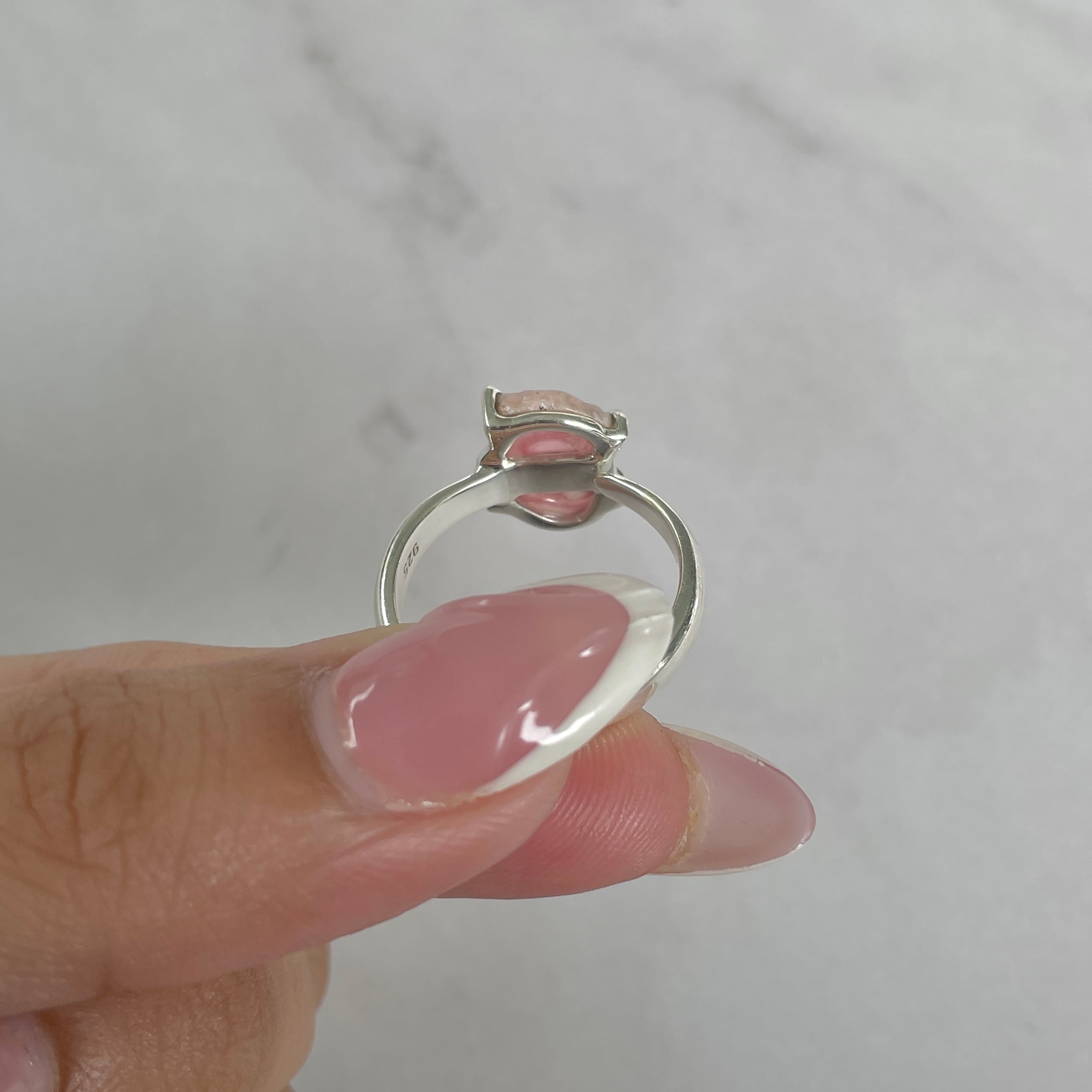 Rhodochrosite Stalactite Ring-(RDC-R-204.)