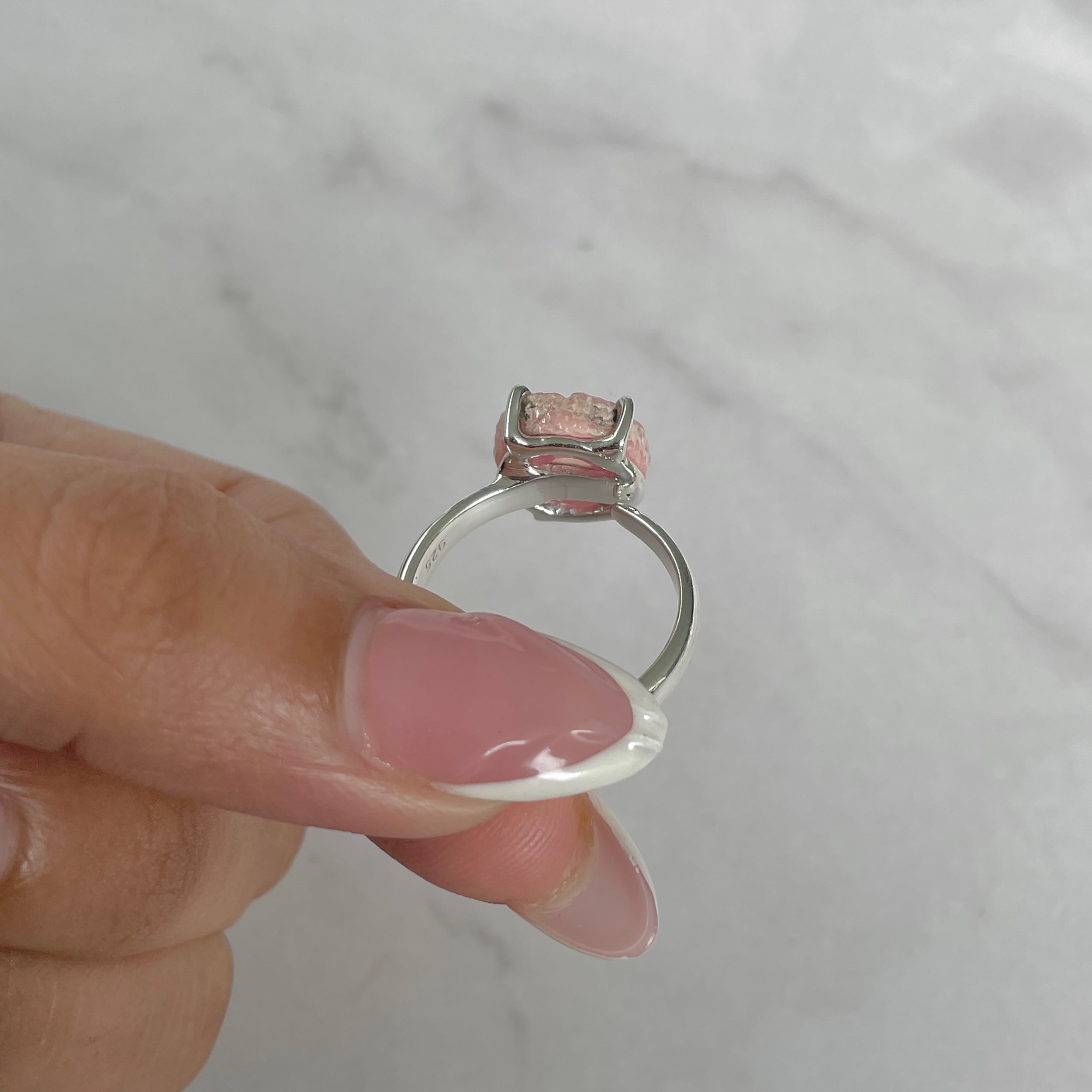 Rhodochrosite Stalactite Ring-(RDC-R-207.)