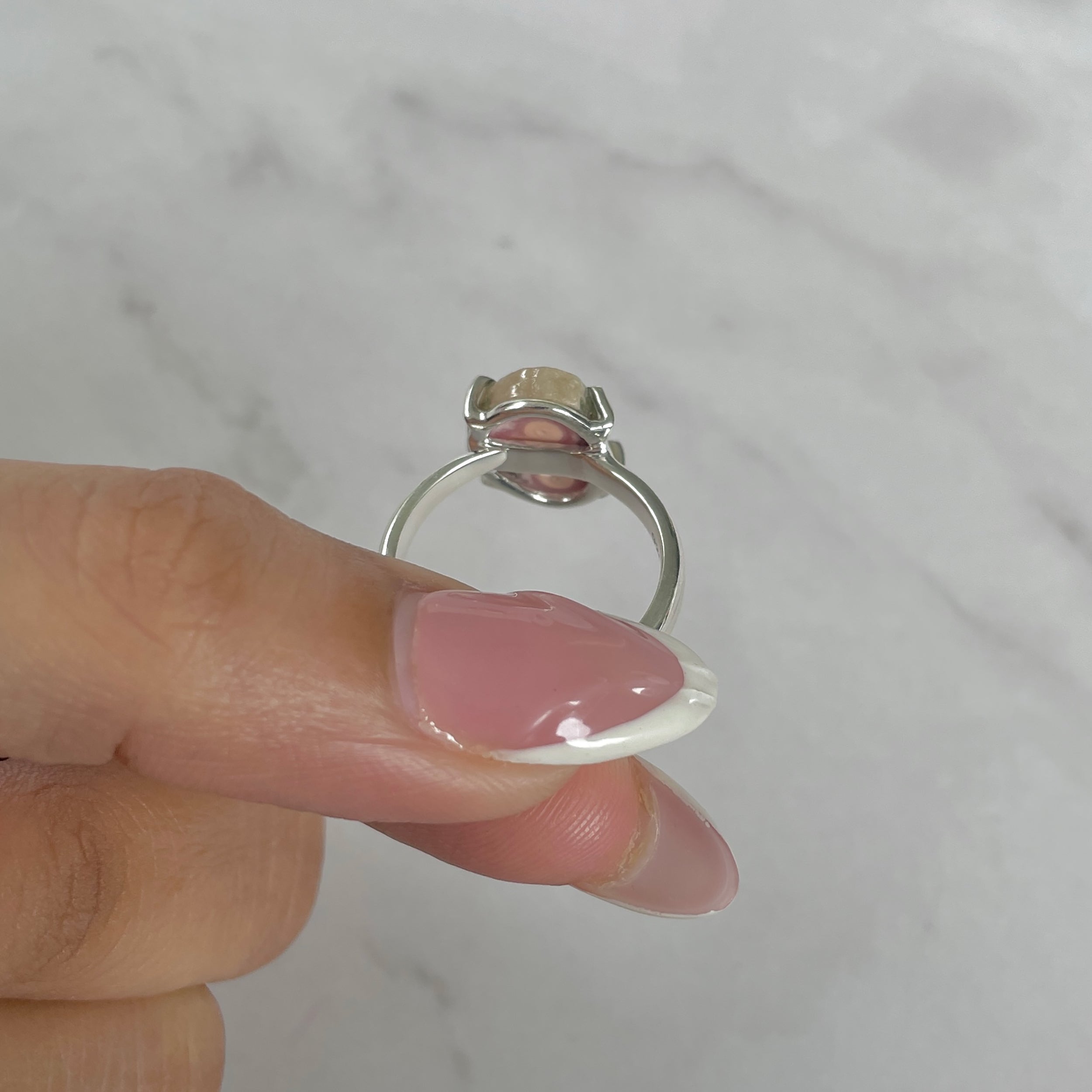 Rhodochrosite Stalactite Ring-(RDC-R-211.)