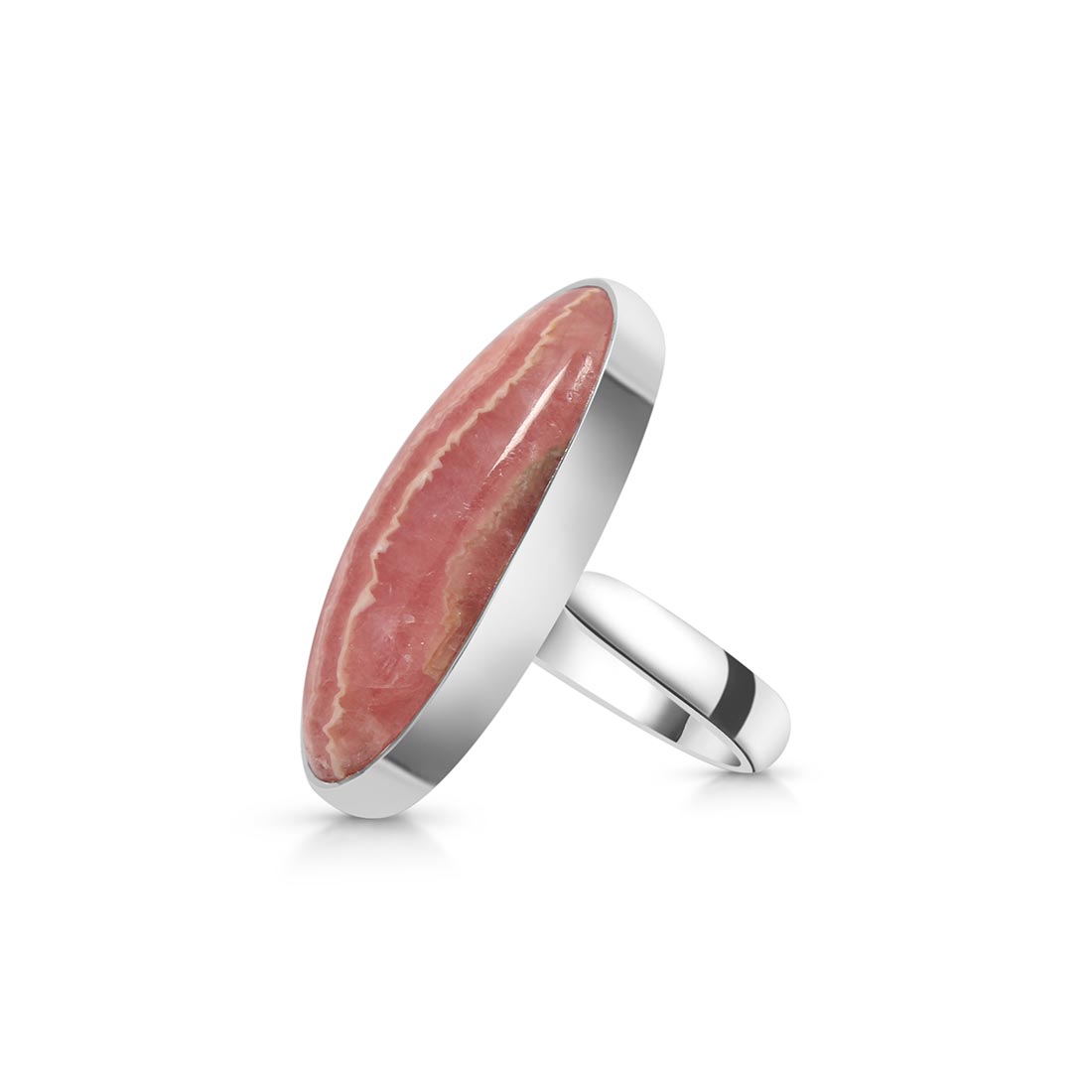 Rhodochrosite Adjustable Ring-(RDC-R-3)
