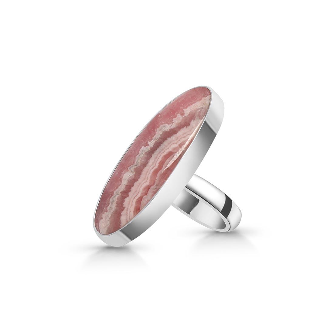 Rhodochrosite Adjustable Ring-(RDC-R-35.)