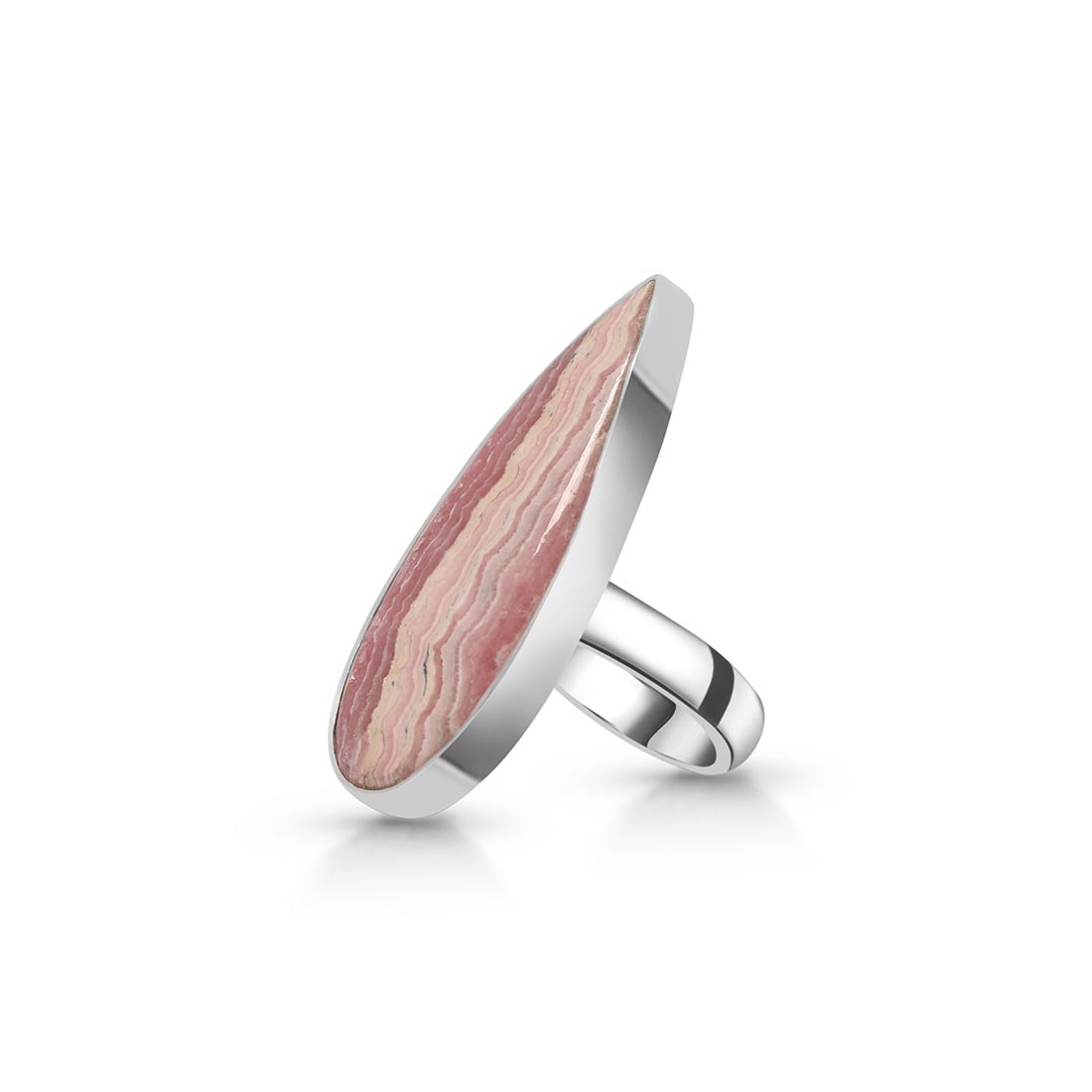 Rhodochrosite Adjustable Ring-(RDC-R-36)