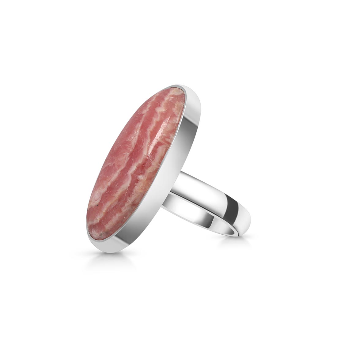 Rhodochrosite Adjustable Ring-(RDC-R-5)
