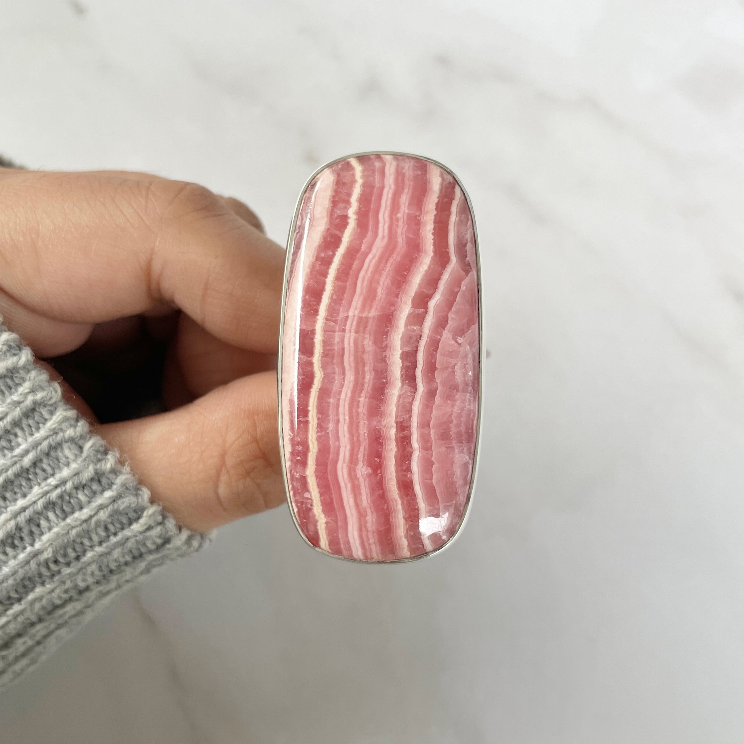 Rhodochrosite Ring-(RDC-R-67.)