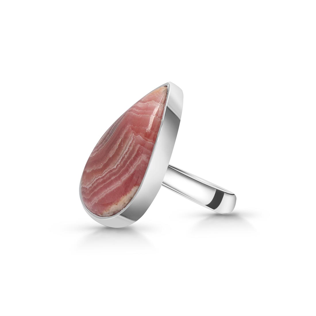 Rhodochrosite Adjustable Ring-(RDC-R-7)