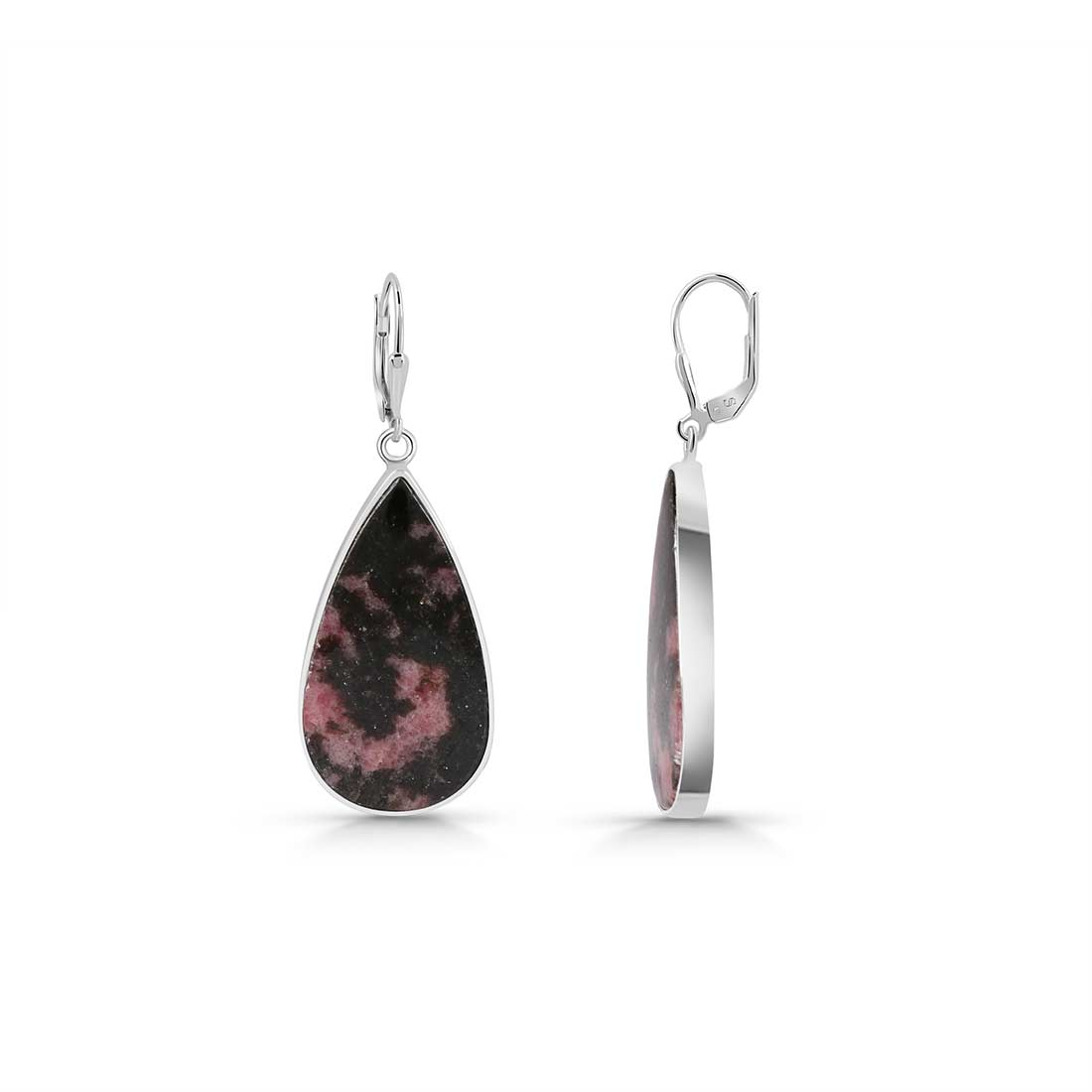 Rhodonite Earring-(RDN-E-1.)