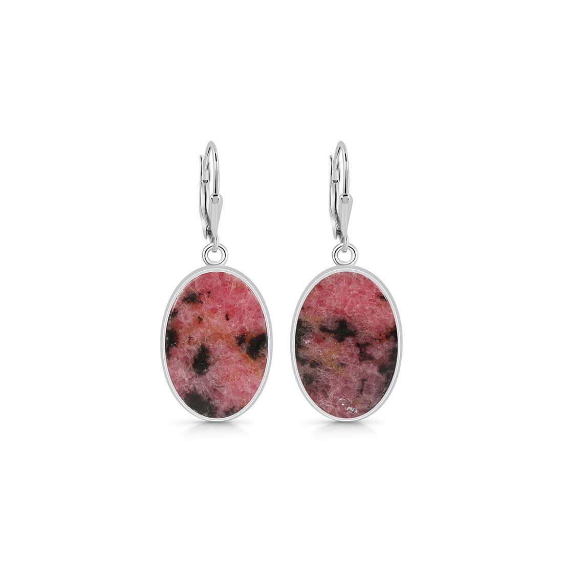 Rhodonite Earring-(RDN-E-16.)
