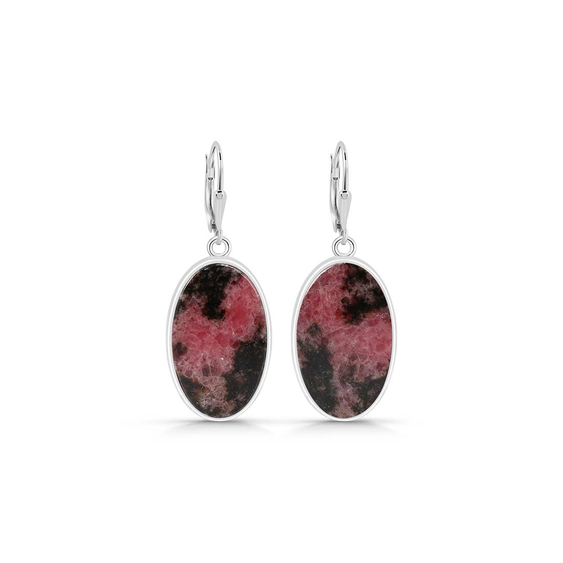 Rhodonite Earring-(RDN-E-20.)
