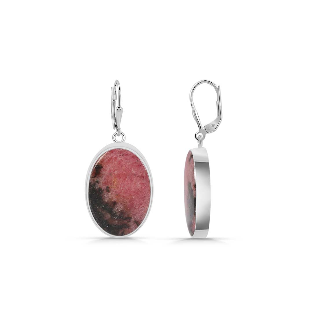 Rhodonite Earring-(RDN-E-22.)