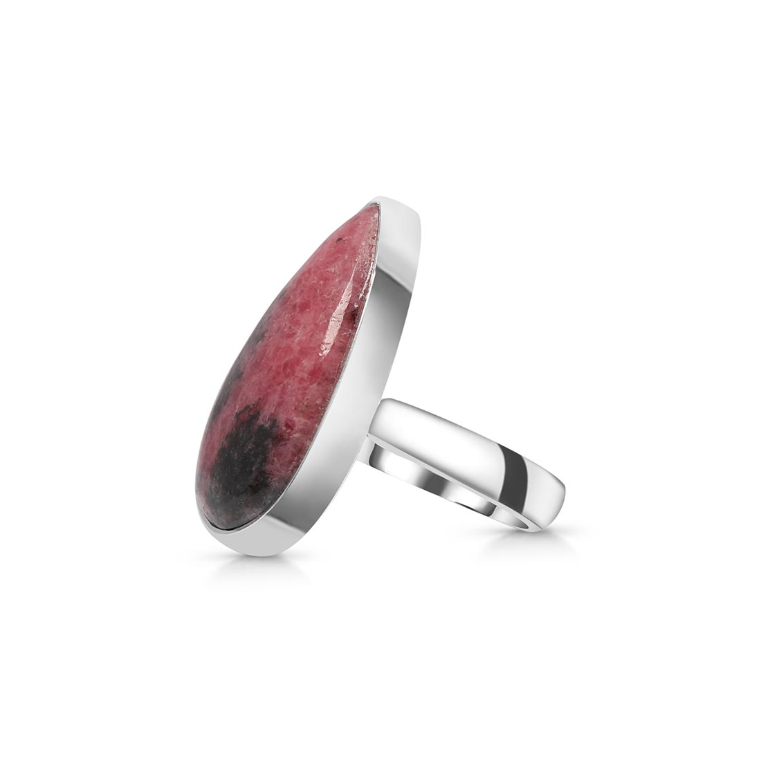 Rhodonite Adjustable Ring-(RDN-R-10)