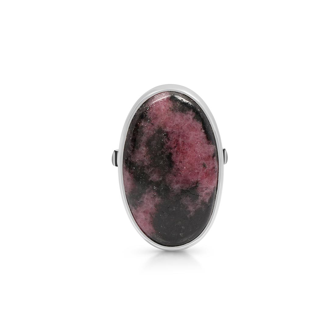 Buy Rhodonite Ring Online In USA | Sterling Silver Rhodonite Rings For ...