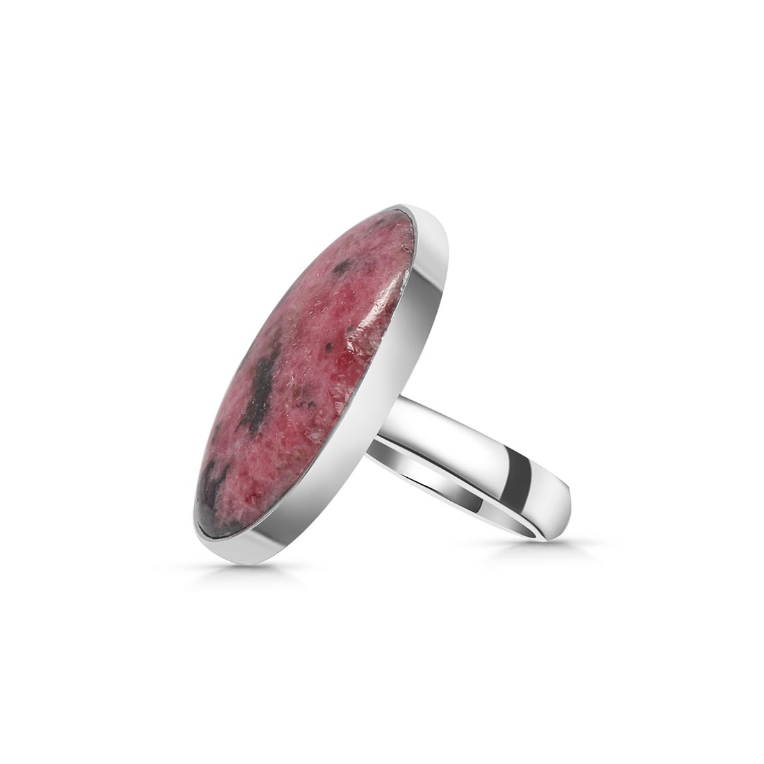 Rhodonite Adjustable Ring-(RDN-R-16)