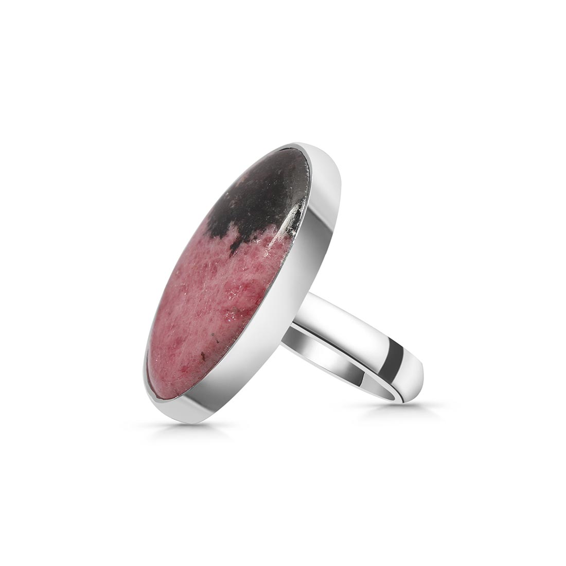 Rhodonite Adjustable Ring-(RDN-R-18)