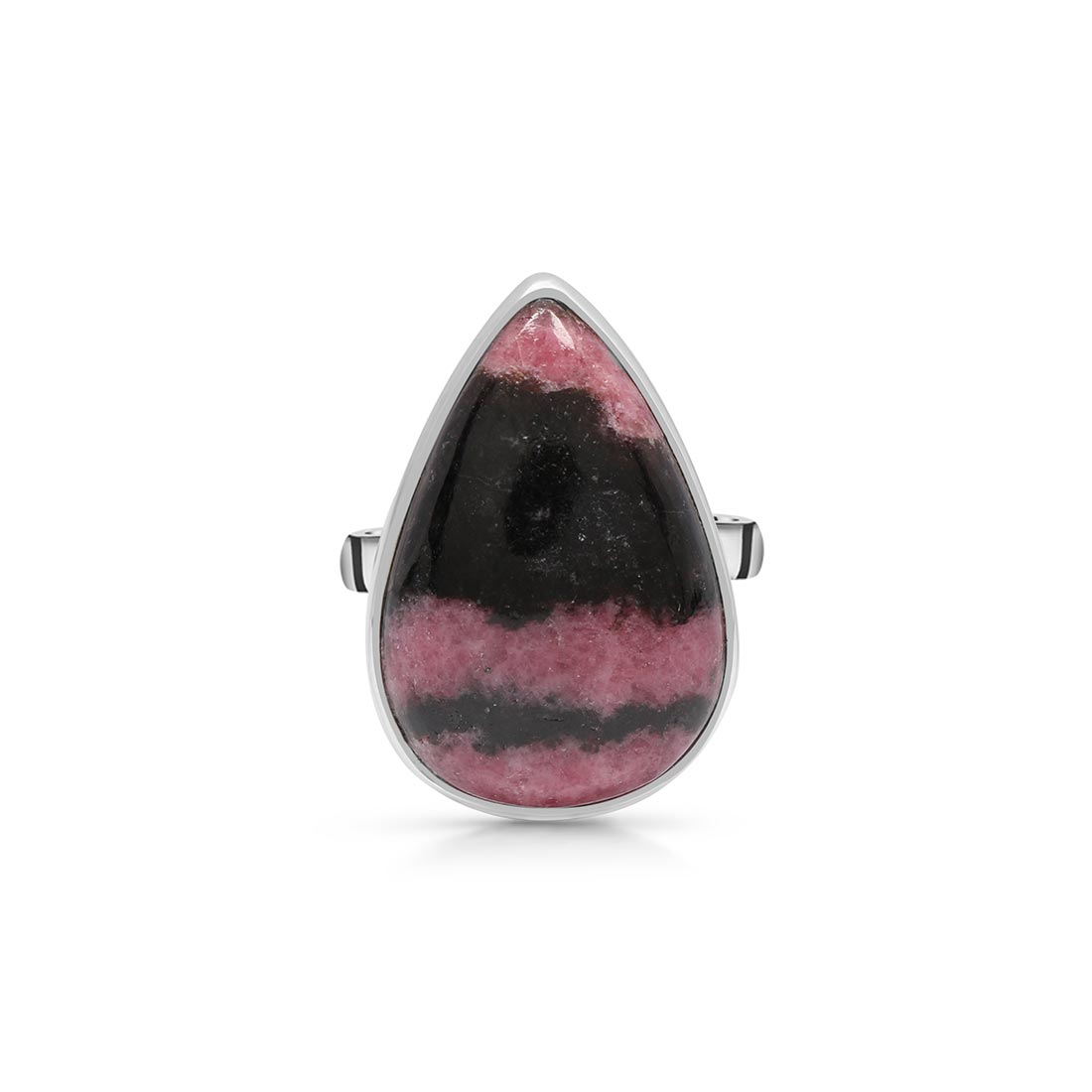Buy Rhodonite Ring Online In USA | Sterling Silver Rhodonite Rings For ...