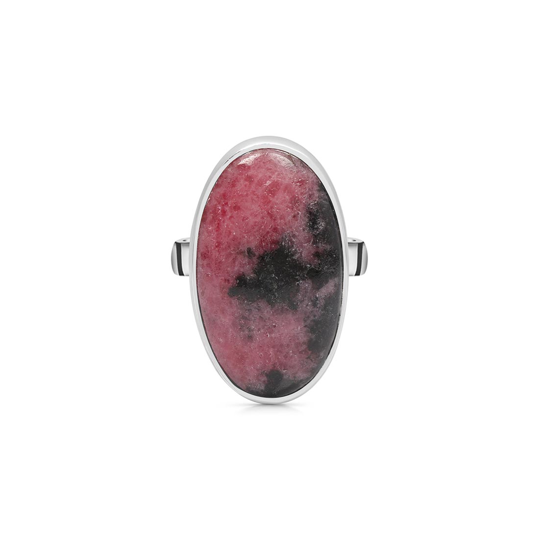 Buy Rhodonite Ring Online In USA | Sterling Silver Rhodonite Rings For ...