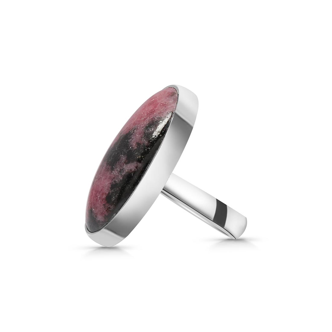 Rhodonite Adjustable Ring-(RDN-R-21)