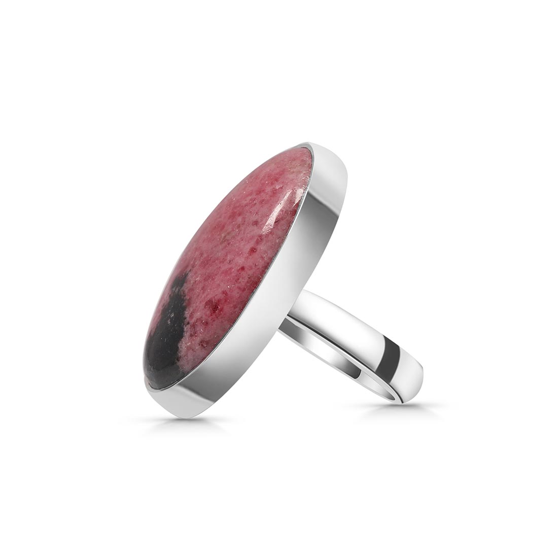Rhodonite Adjustable Ring-(RDN-R-22)