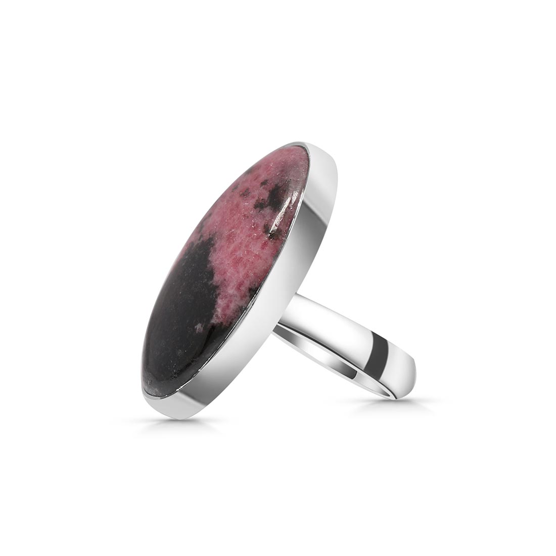Rhodonite Adjustable Ring-(RDN-R-23)