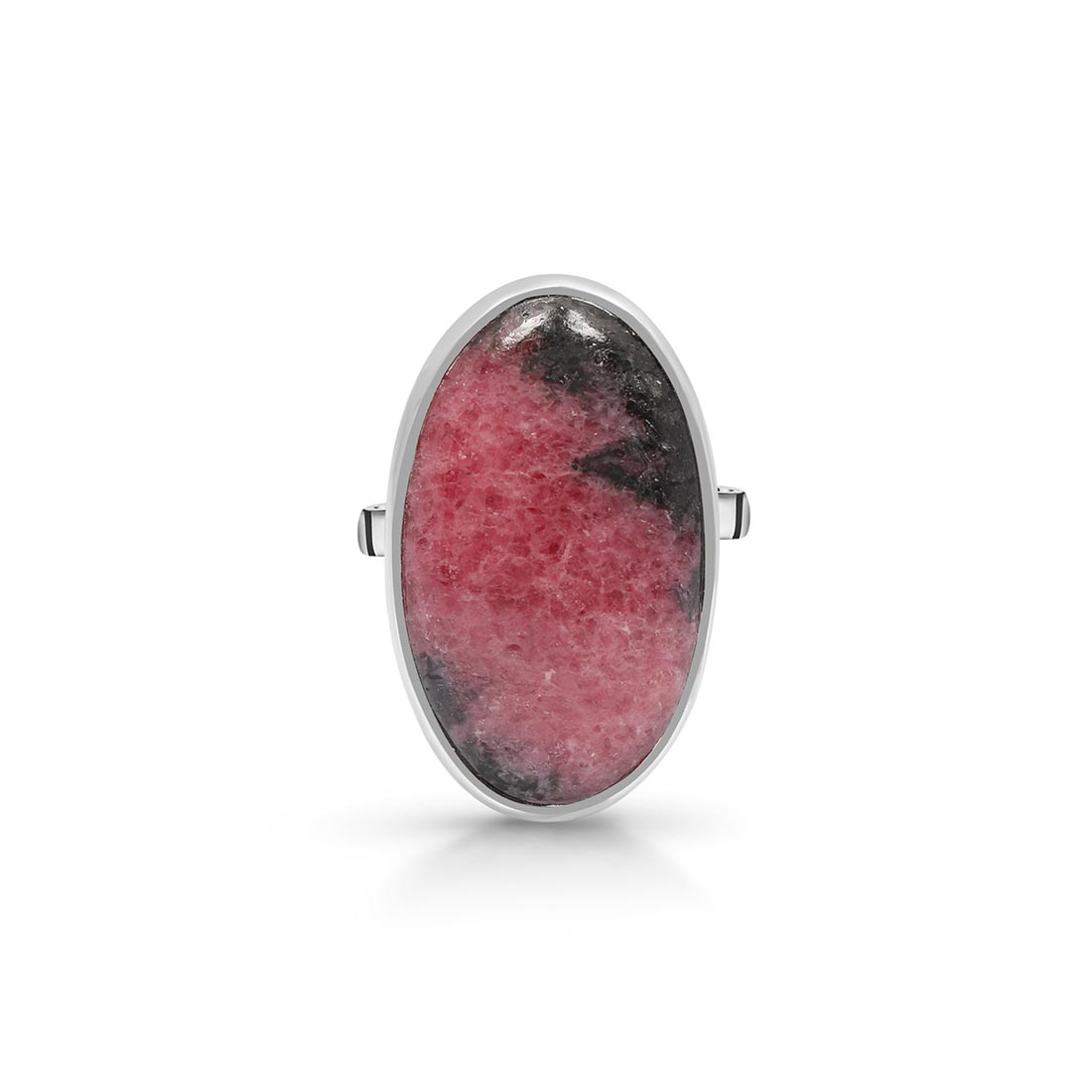 Buy Rhodonite Ring Online In USA | Sterling Silver Rhodonite Rings For ...