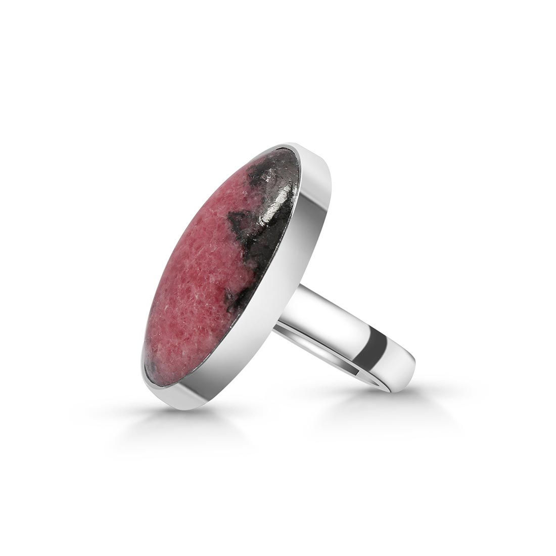 Rhodonite Adjustable Ring-(RDN-R-3)