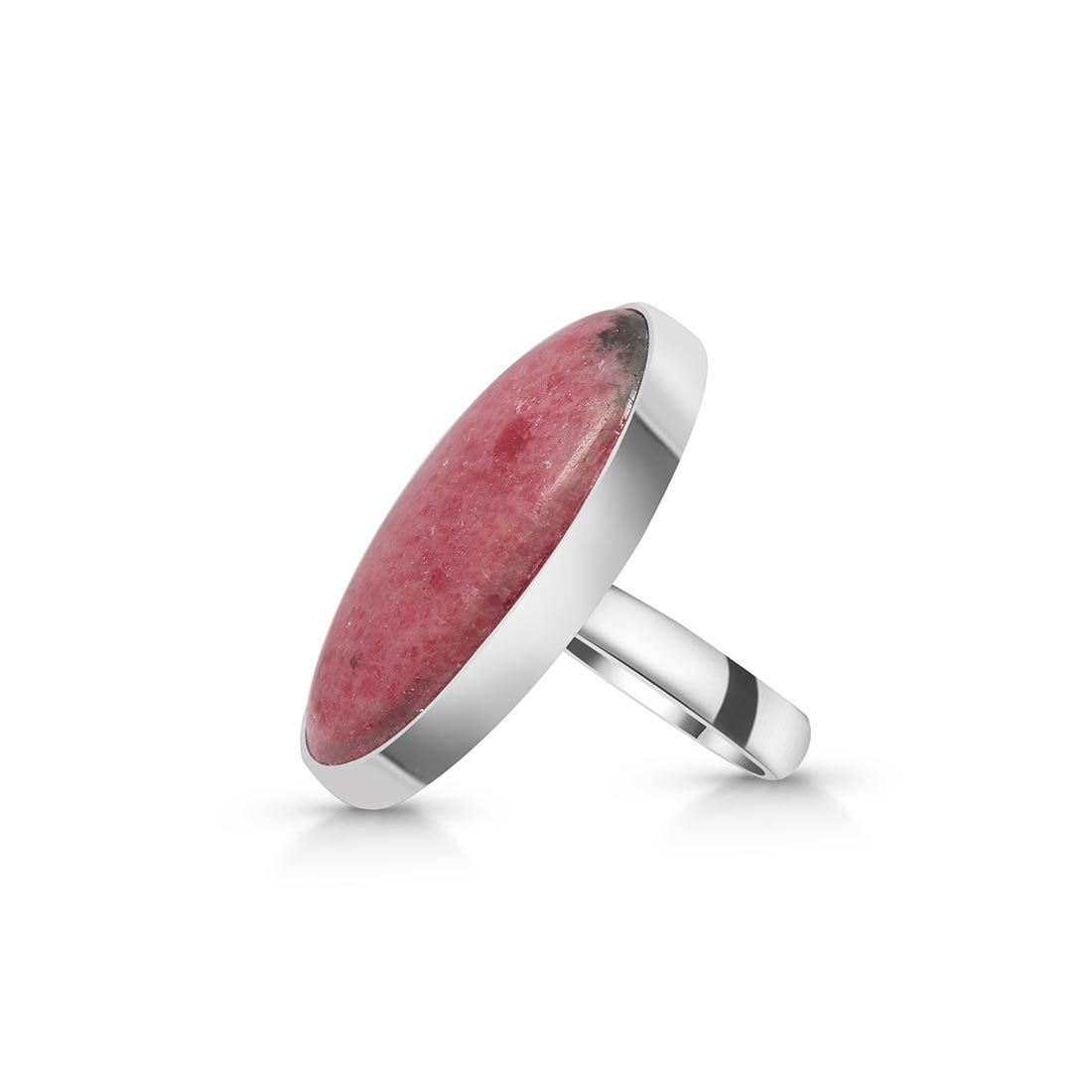 Rhodonite Adjustable Ring-(RDN-R-33)