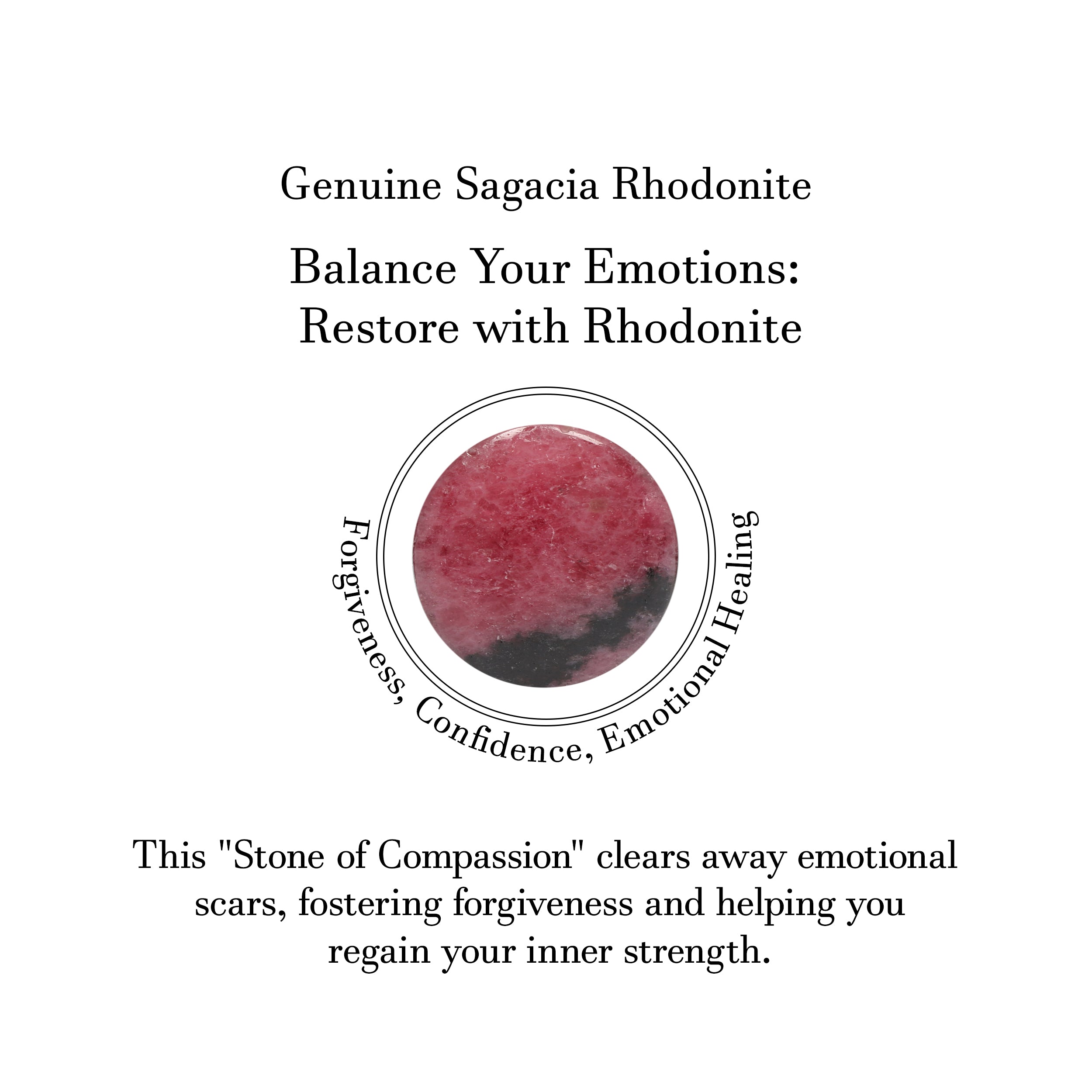 Rhodonite Pendant-(RDN-P-34.)