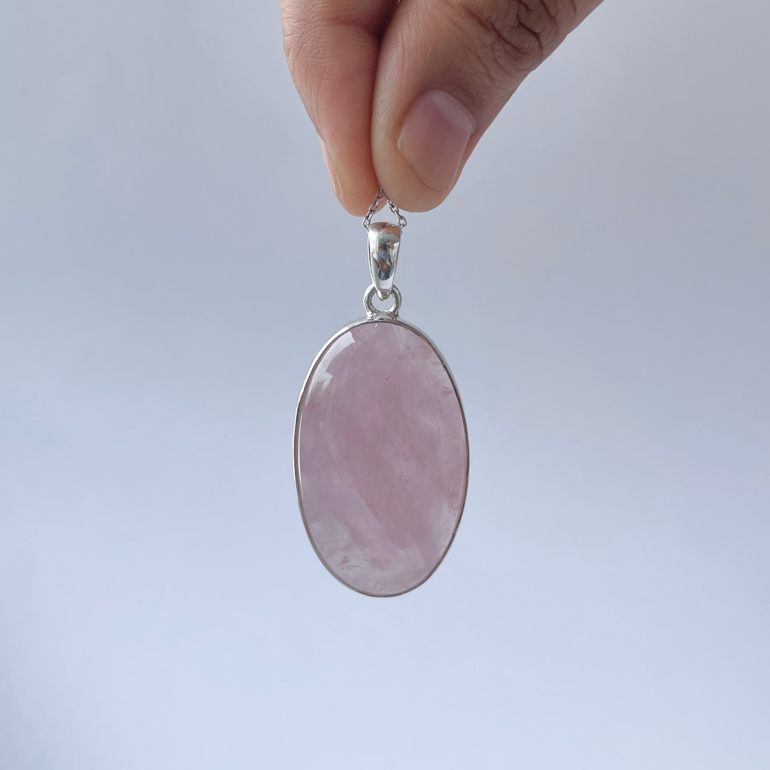 Rose Quartz Pendant-(RSQ-P-72.)