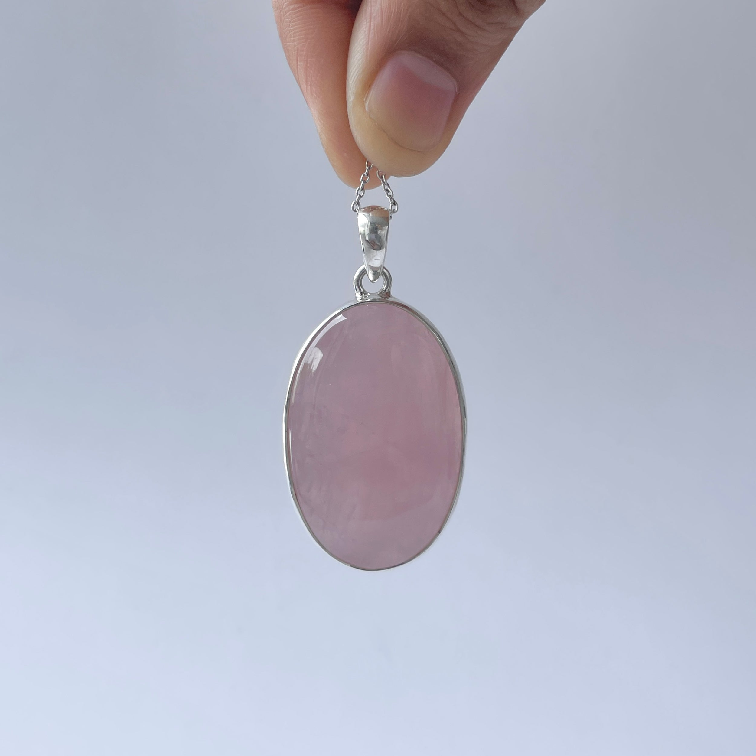 Rose Quartz Pendant-(RSQ-P-99.)