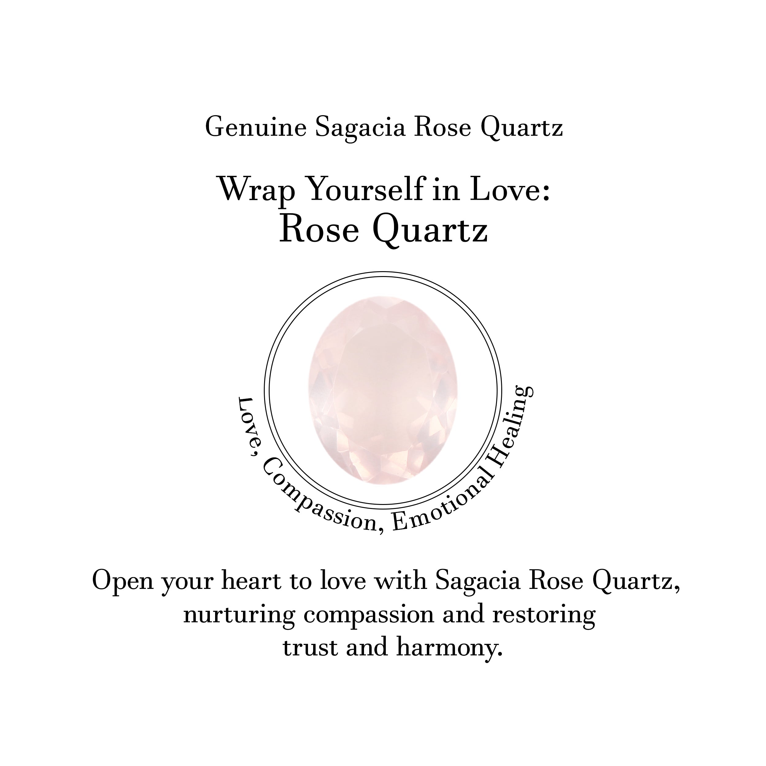 Rose Quartz & White Topaz Pendant-(RSQ-SP-792.)