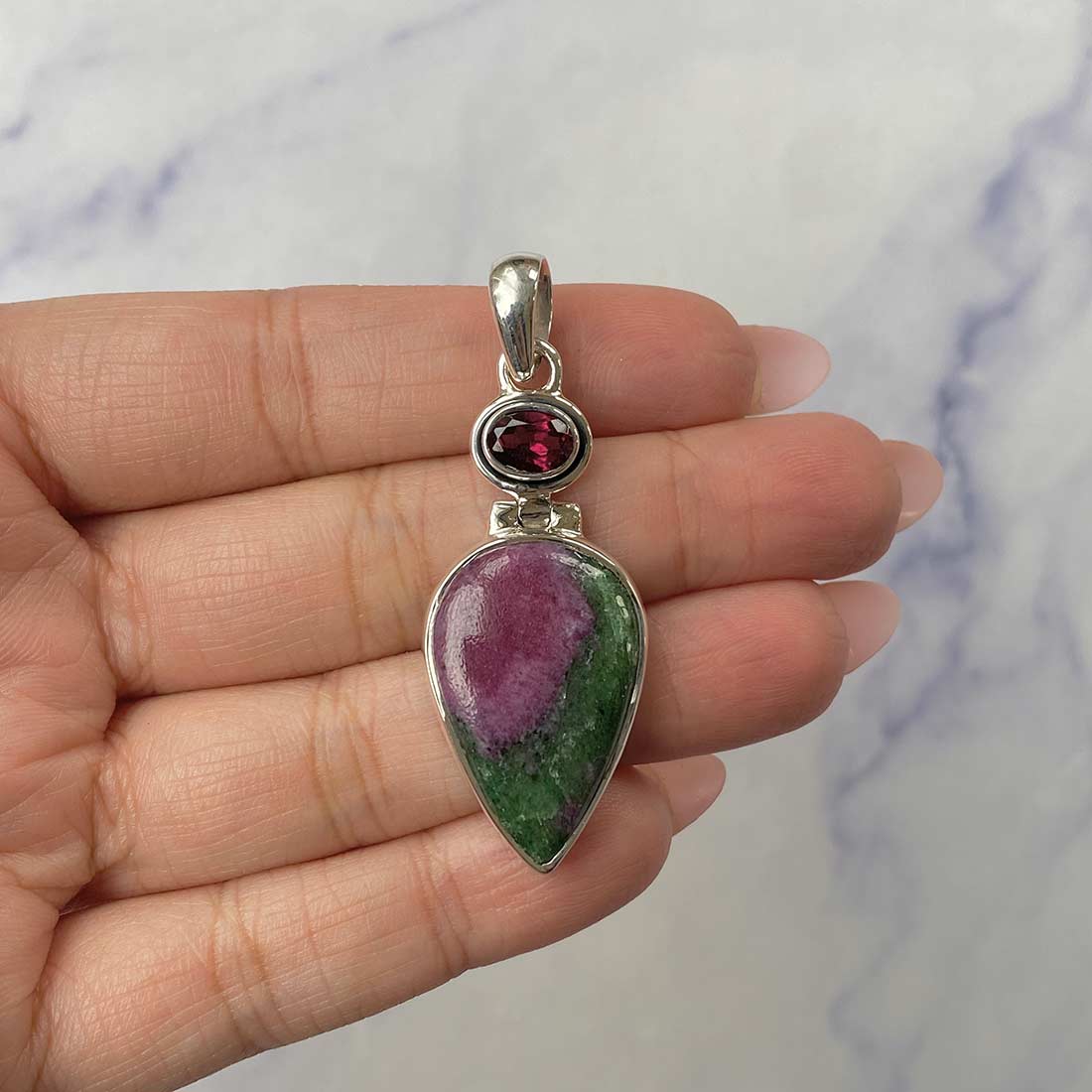 Ruby Zoisite Pendant -(RZS-P-48.)
