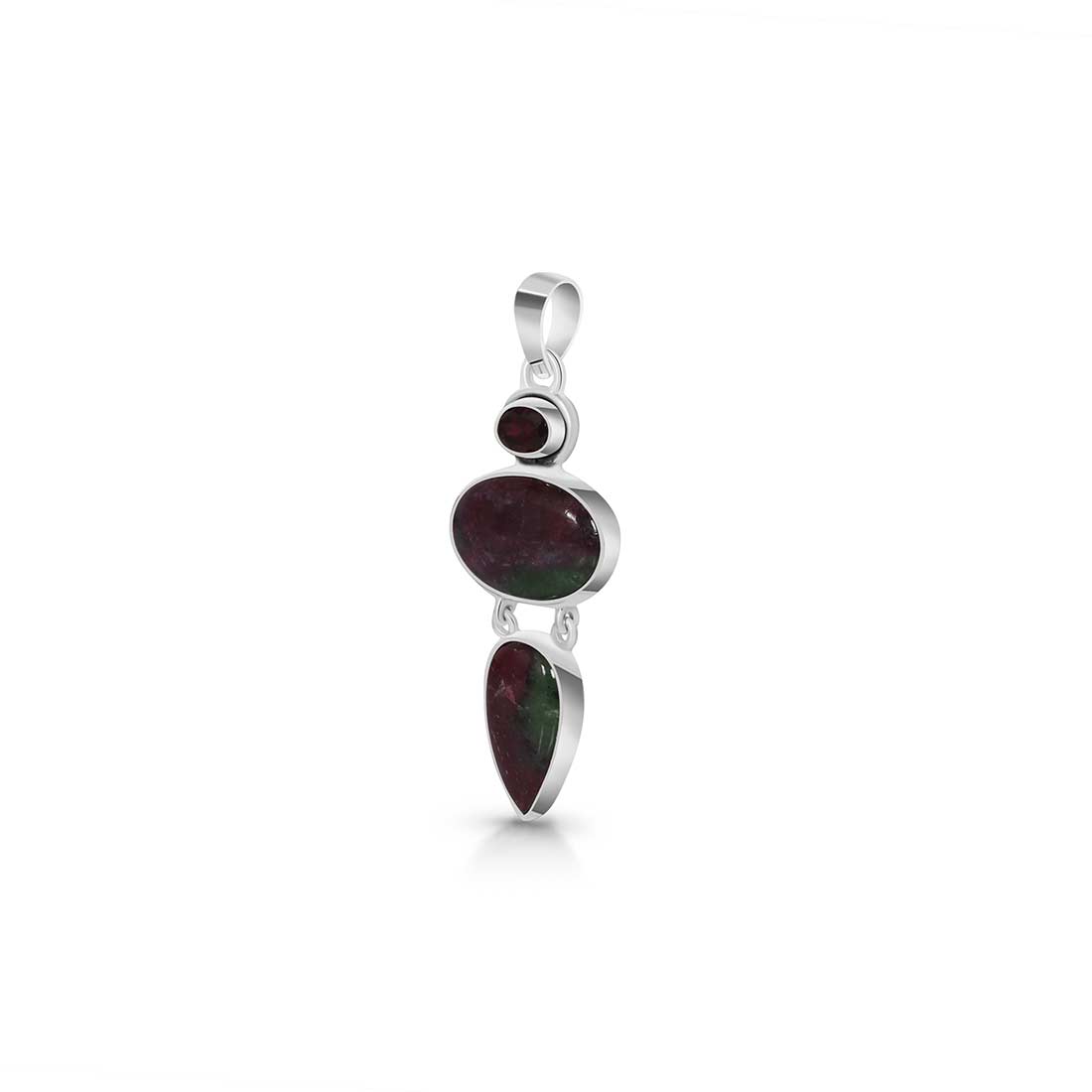 Ruby Zoisite Pendant-(RZS-P-49.)