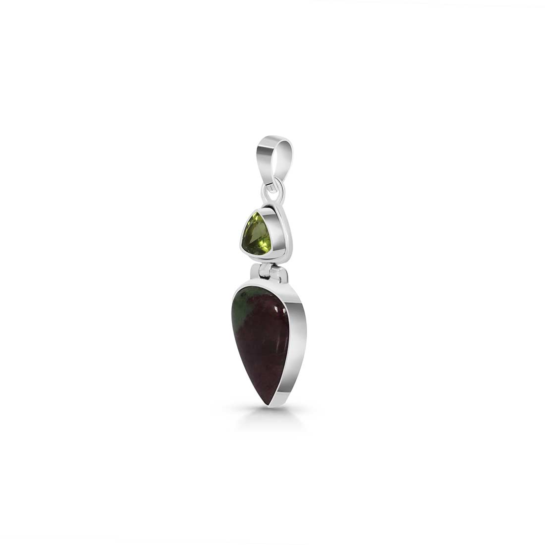 Ruby Zoisite Pendant-(RZS-P-52.)