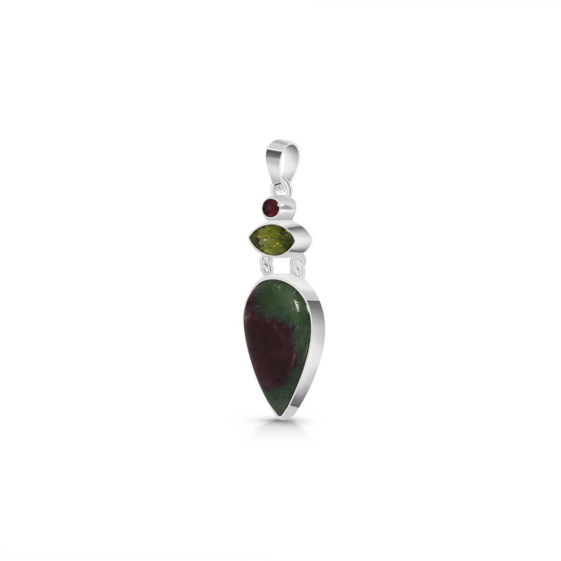 Ruby Zoisite Pendant-(RZS-P-53.)