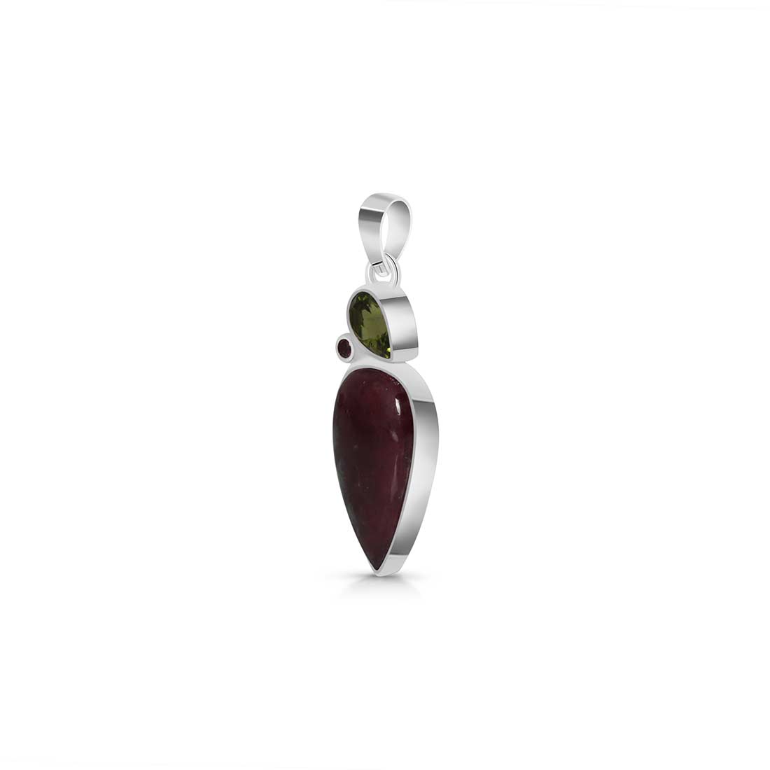 Ruby Zoisite Pendant-(RZS-P-56.)