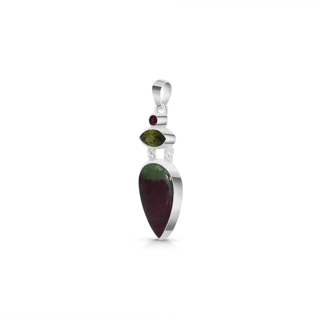 Ruby Zoisite Pendant-(RZS-P-57.)