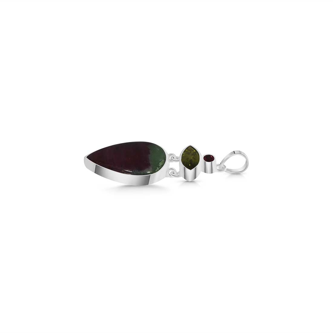 Ruby Zoisite Pendant-(RZS-P-57.)