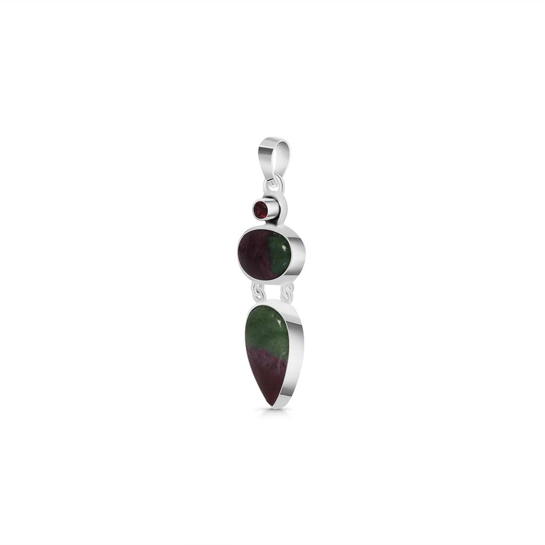 Ruby Zoisite Pendant-(RZS-P-58.)