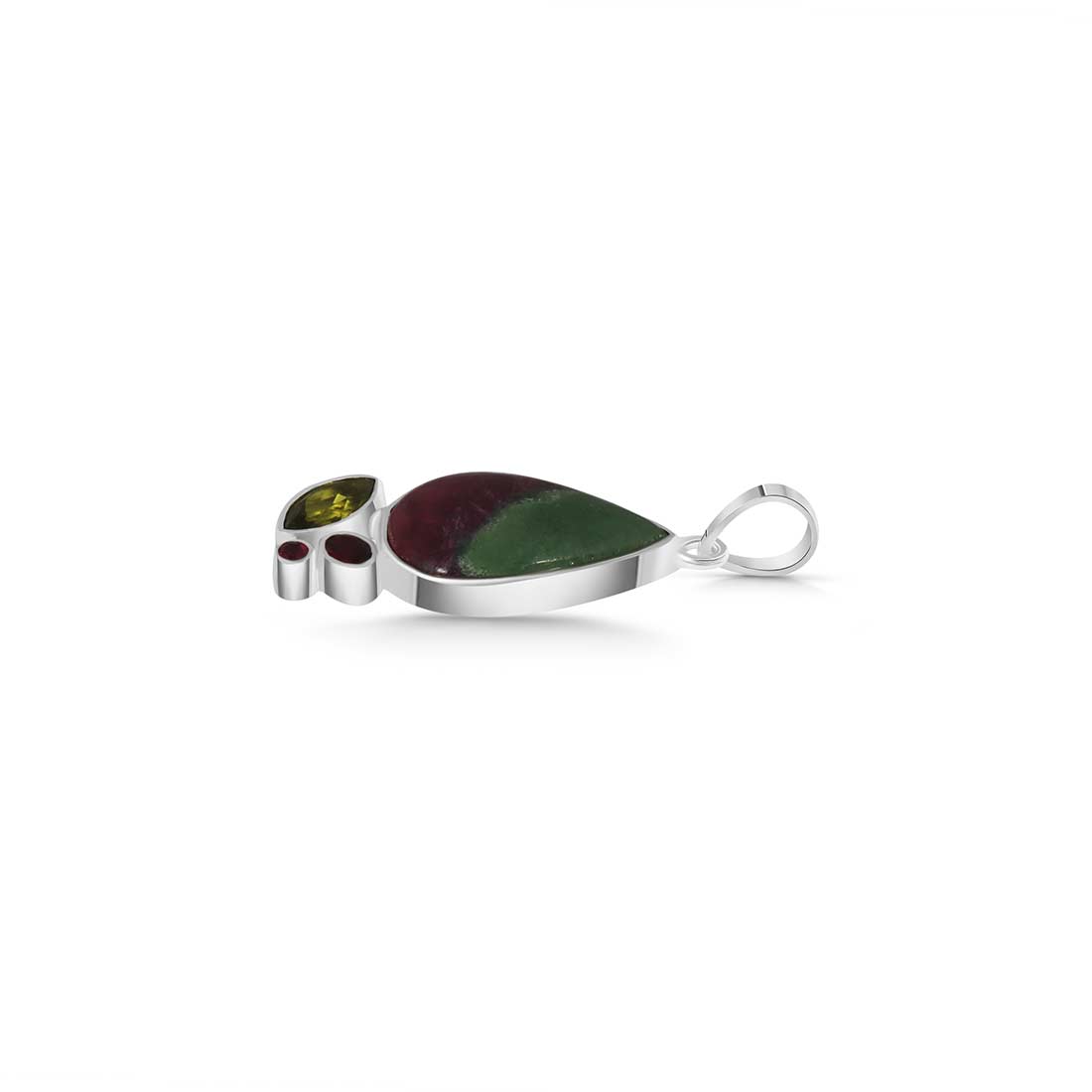 Ruby Zoisite Pendant-(RZS-P-61.)