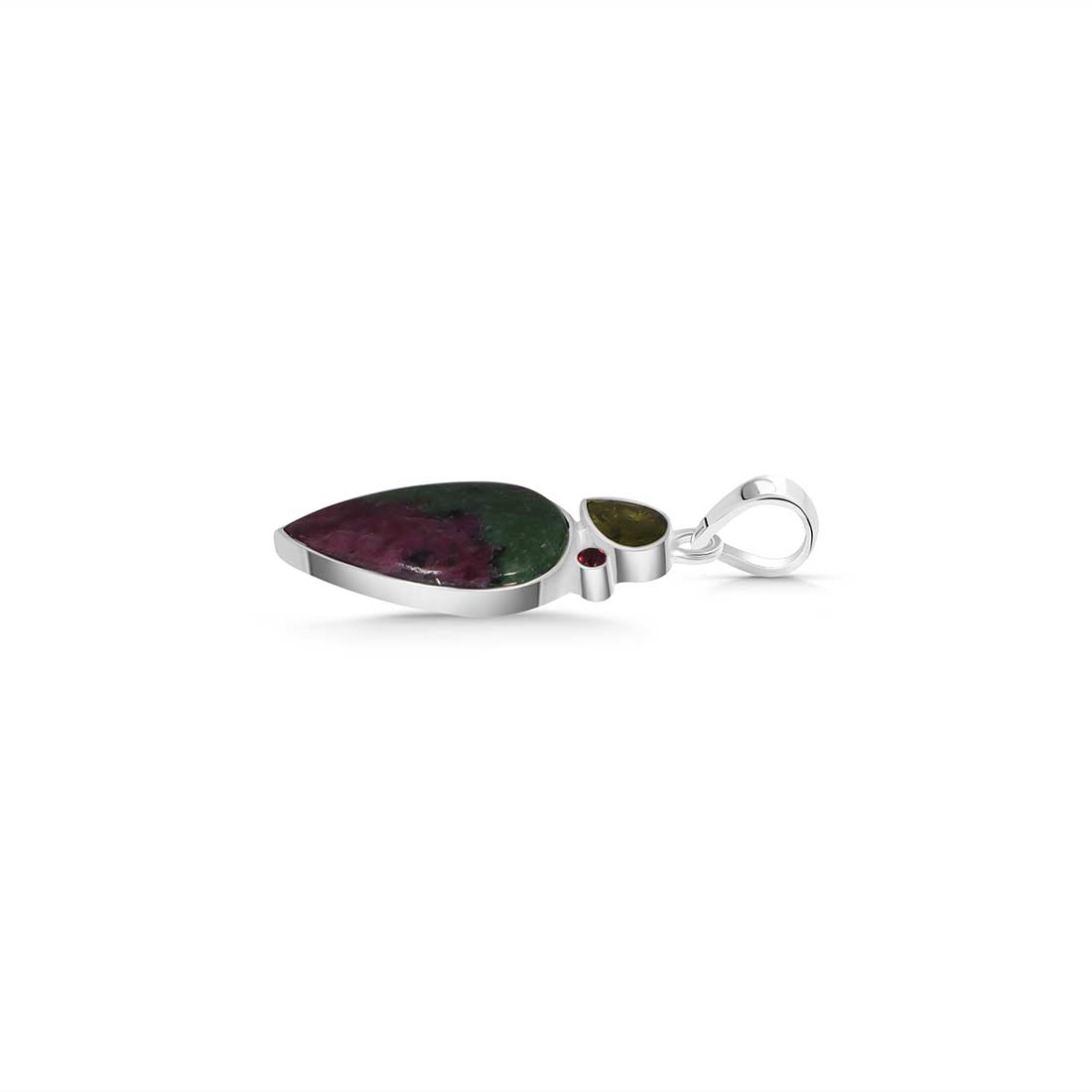 Ruby Zoisite Pendant-(RZS-P-62.)