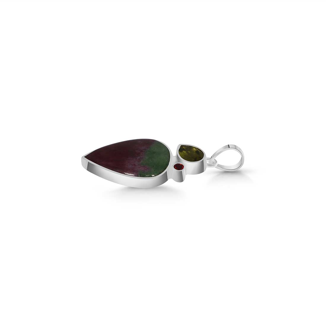 Ruby Zoisite Pendant-(RZS-P-67.)