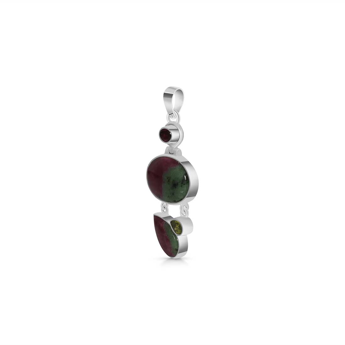 Ruby Zoisite Pendant-(RZS-P-69.)