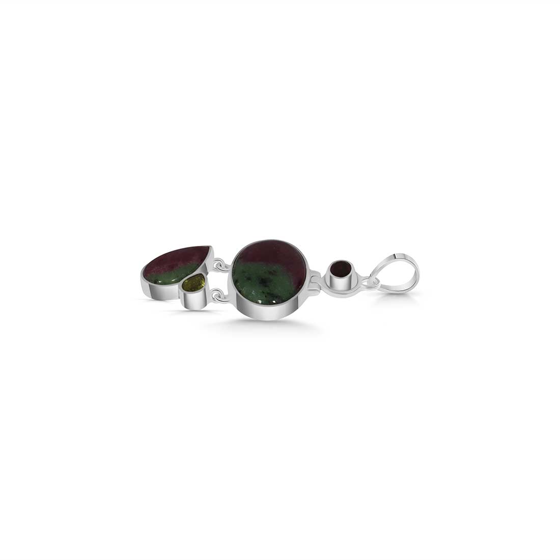 Ruby Zoisite Pendant-(RZS-P-69.)