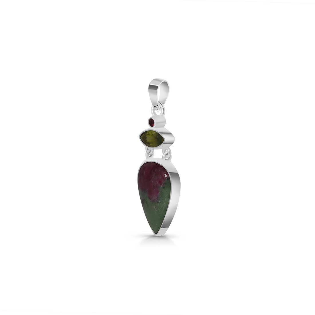 Ruby Zoisite Pendant-(RZS-P-71.)