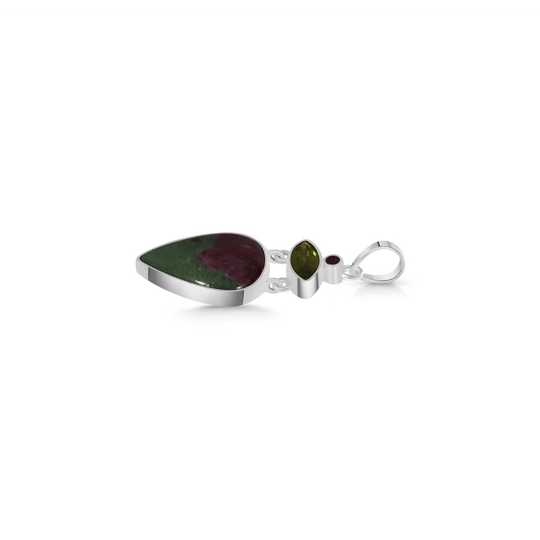 Ruby Zoisite Pendant-(RZS-P-71.)