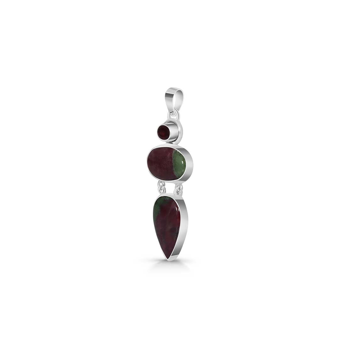 Ruby Zoisite Pendant-(RZS-P-72.)