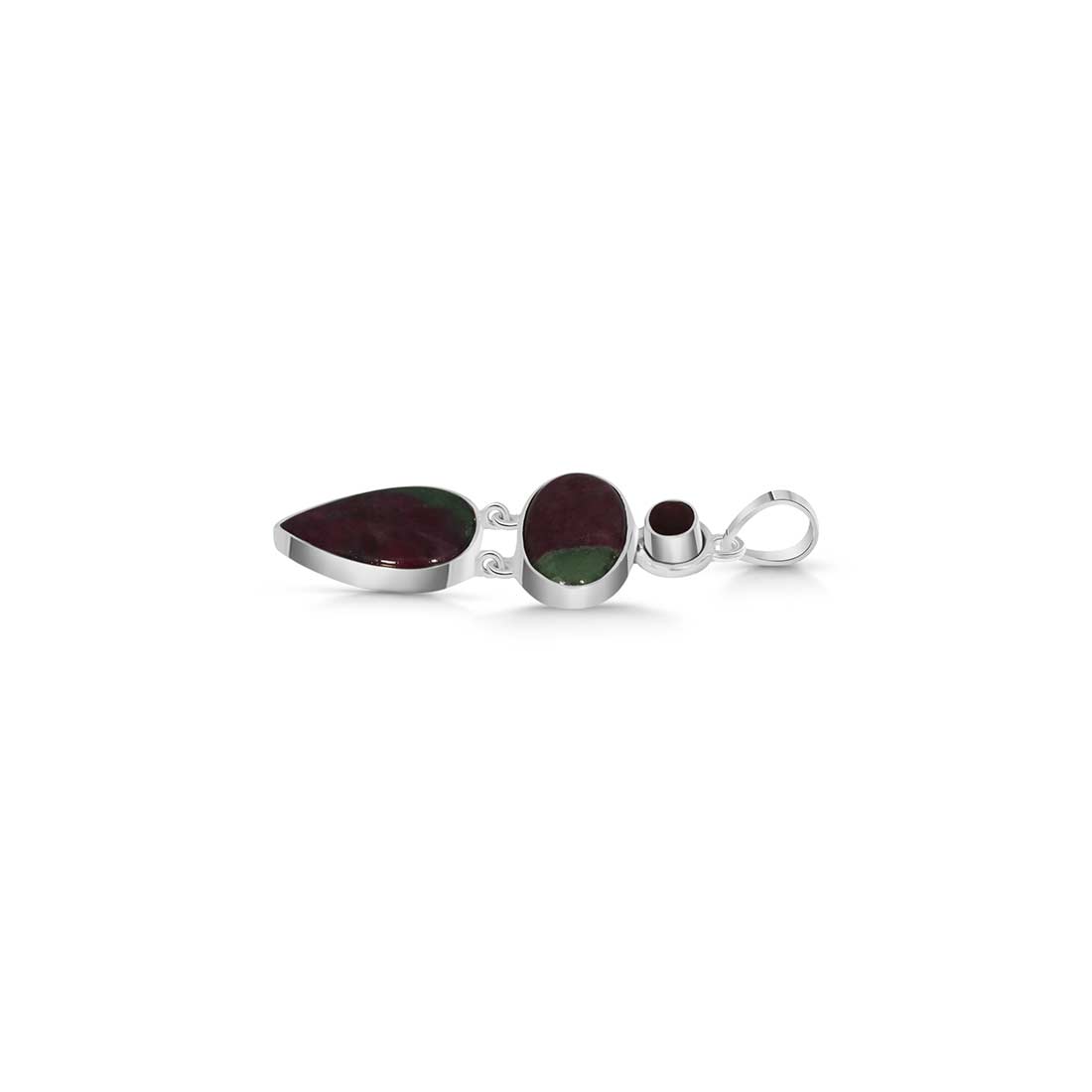 Ruby Zoisite Pendant-(RZS-P-72.)