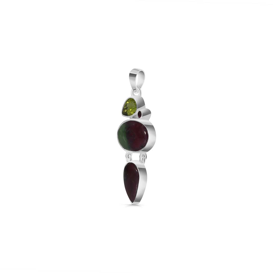 Ruby Zoisite Pendant-(RZS-P-73.)