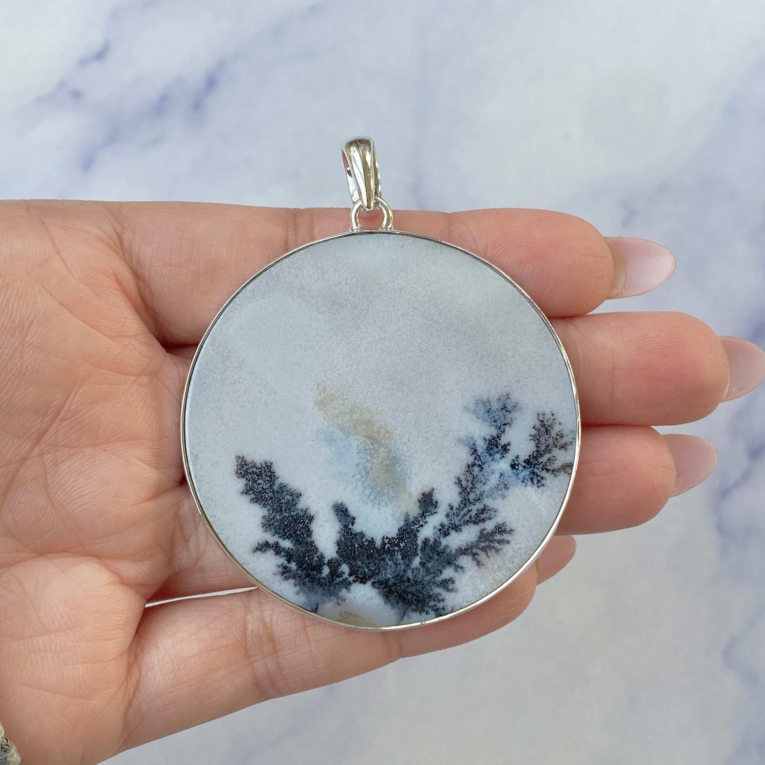 Scenic Agate Pendant-(SCA-P-36.)